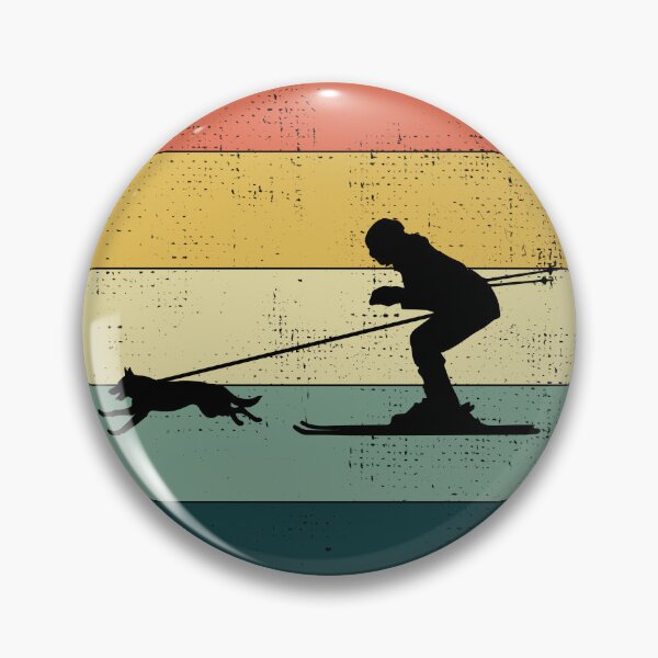 Item preview, Dog Skijoring Extreme Winter Sport Ski Race Racing designed and sold by TastefulTees.