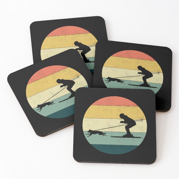 Item preview, Dog Skijoring Extreme Winter Sport Ski Race Racing designed and sold by TastefulTees.