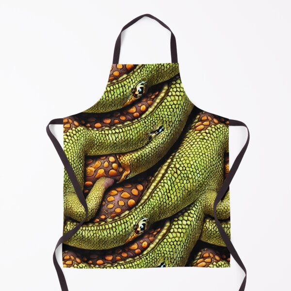 Item preview, Green, Brown Gecko Gecko - Seamless Pattern designed and sold by Chubuter.