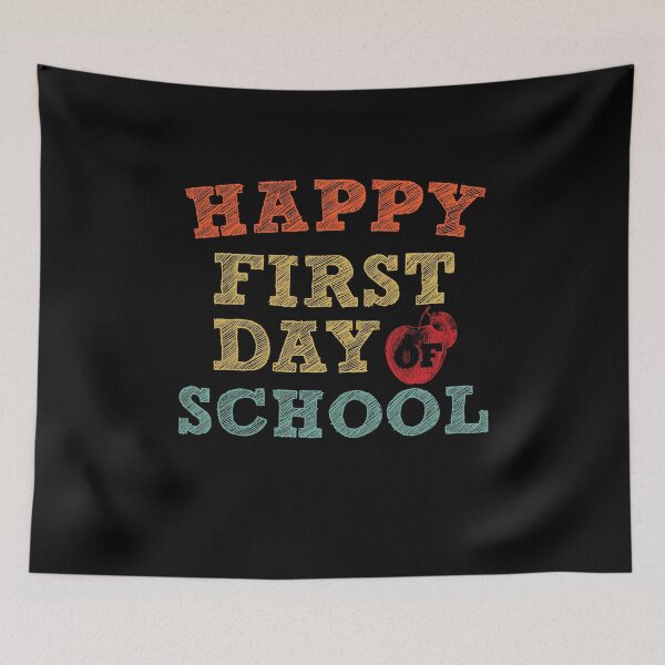 Item preview, Happy First Day Of School Back To School  designed and sold by BUBLTEES.