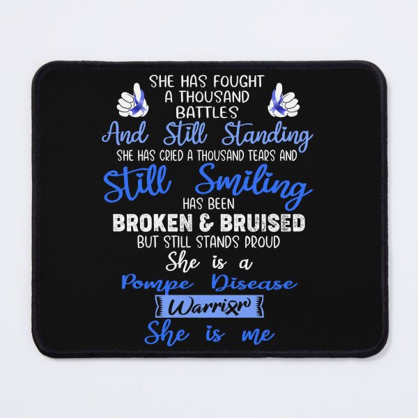 Item preview, Pompe Disease Warrior SHE IS ME - Support Pompe Disease Fighter Gifts designed and sold by Berriosly.