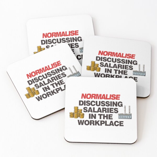 Aperçu de l'œuvre Normaliser les discussions sur les salaires sur le lieu de travail - Droits des travailleurs créée et vendue par Picket Club.