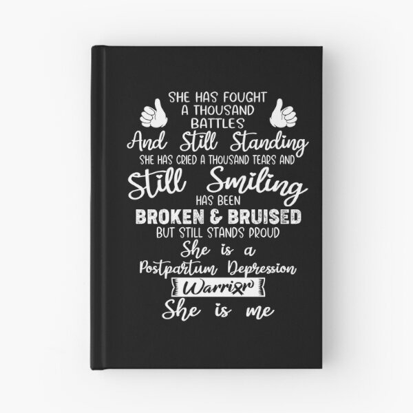 Item preview, Postpartum Depression Warrior SHE IS ME - Support Postpartum Depression Fighter Gifts designed and sold by Berriosly.