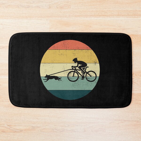 Item preview, Bikejoring DogScooting Dog Sport Outdoor Vintage Retro designed and sold by TastefulTees.