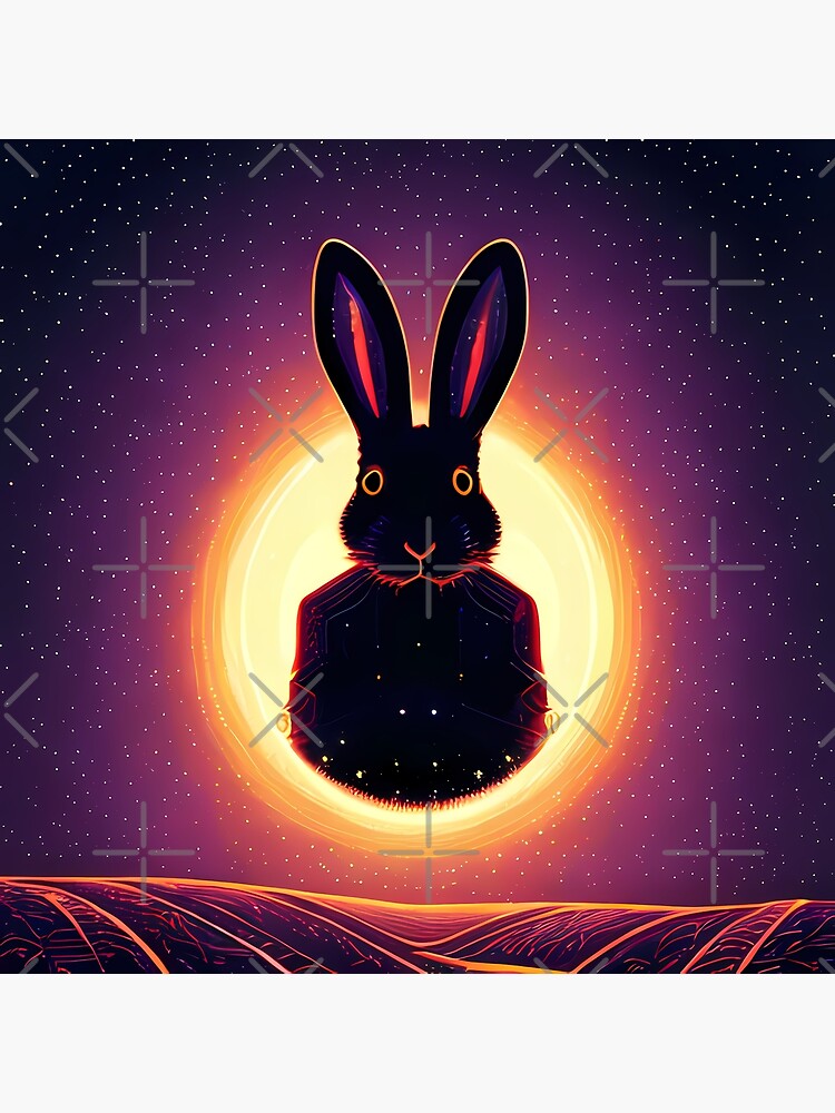 "Year of the rabbit stars" Poster for Sale by BigBrainArtwork Redbubble