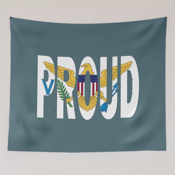 Item preview, St. Thomas Flag Designed in The Word Proud - Soca Mode designed and sold by Soca-Mode.