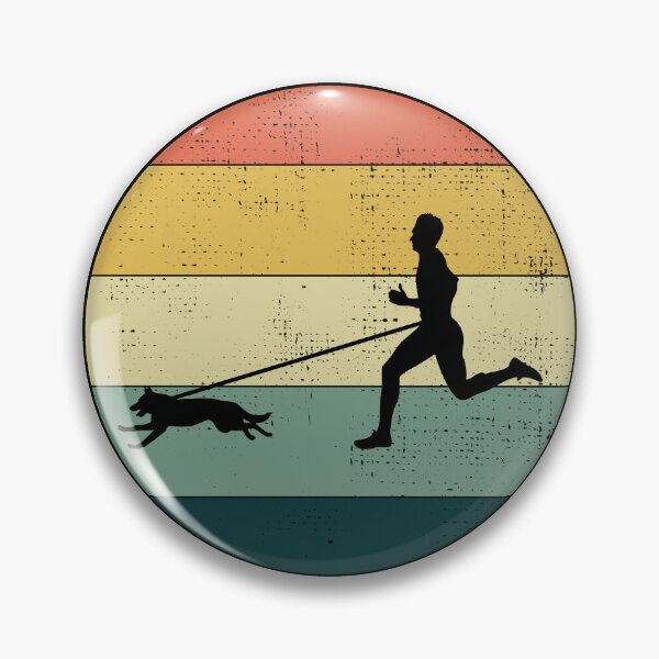 Item preview, Canicross Trail Running Dog Sport Vintage Retro designed and sold by TastefulTees.
