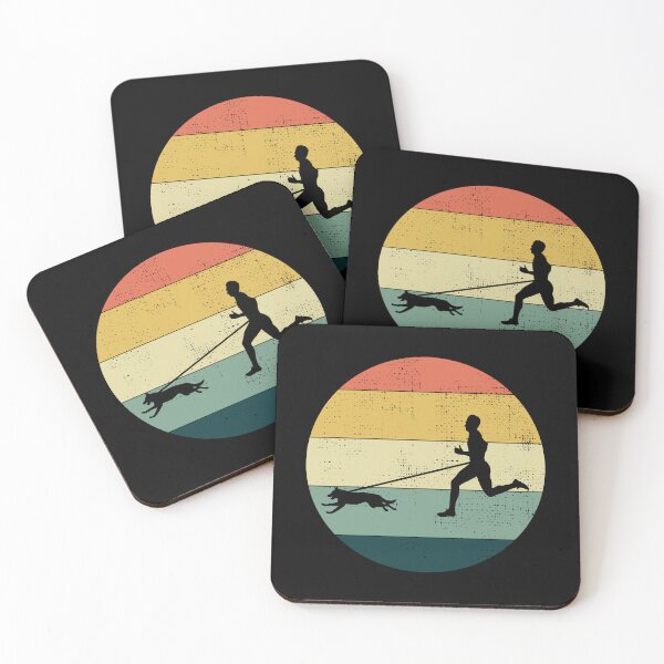 Item preview, Canicross Trail Running Dog Sport Vintage Retro designed and sold by TastefulTees.