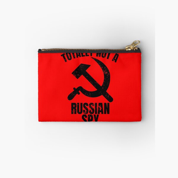Item preview, Totally Not A Russian Spy Russian Flag Not A Russian Spy Gear designed and sold by DynamicDesign.