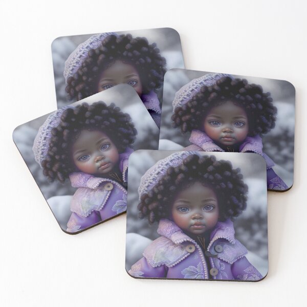 Item preview, Gorgeous Black Baby Doll designed and sold by i-ImagineArtist.