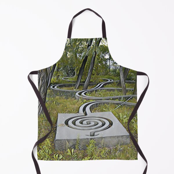 Item preview, Curious Stone Maze pointing through the Trees designed and sold by TastyTonic.