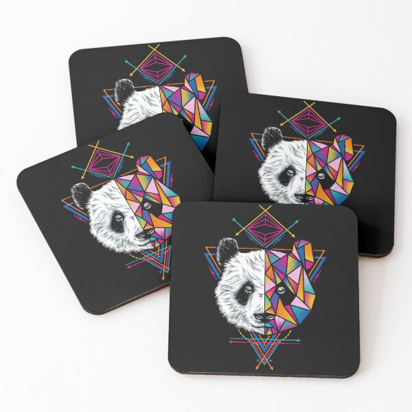 Item preview, Geometric Panda designed and sold by eggzoo.