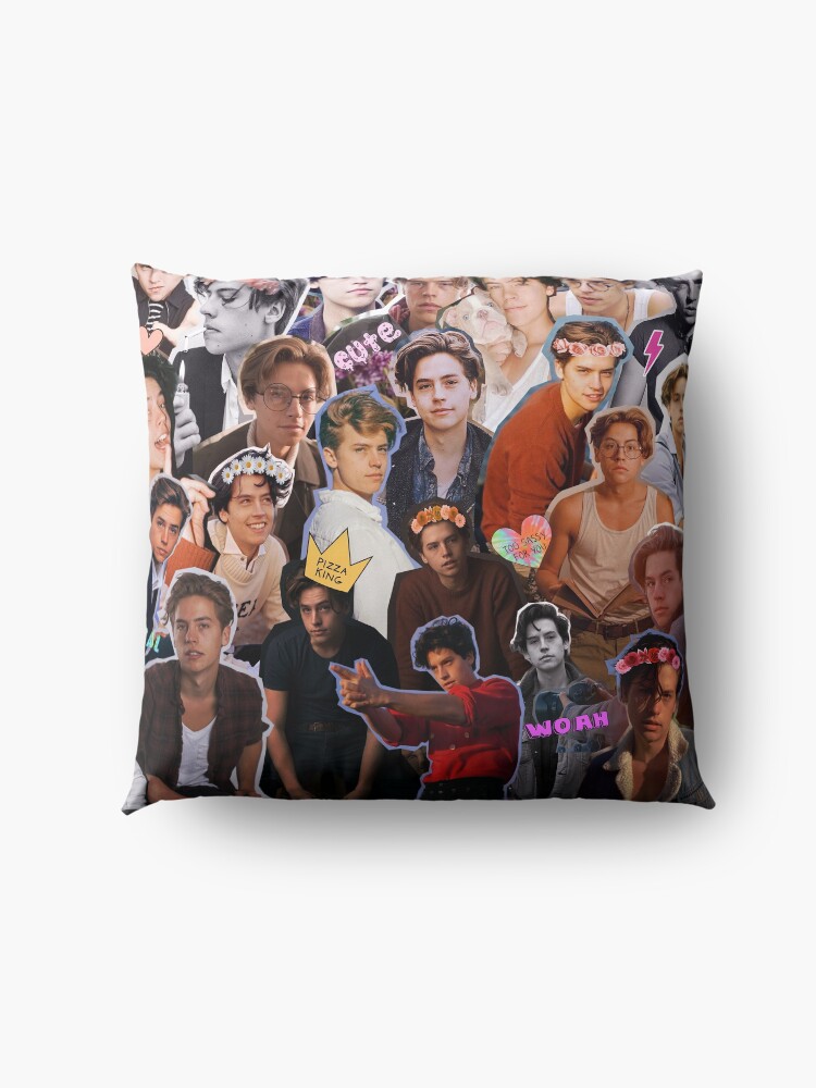 Alternate view of Cole Sprouse Collage Floor Pillow