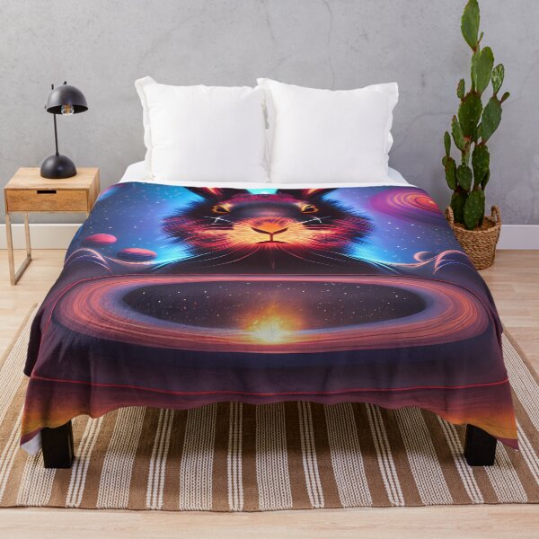 Item preview, Chinese zodiac rabbit galaxy designed and sold by BigBrainArtwork.