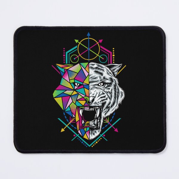 Item preview, Geometric Tiger designed and sold by eggzoo.