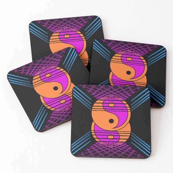Item preview, Yin Yang Vapowave Aesthetic designed and sold by electrovista.