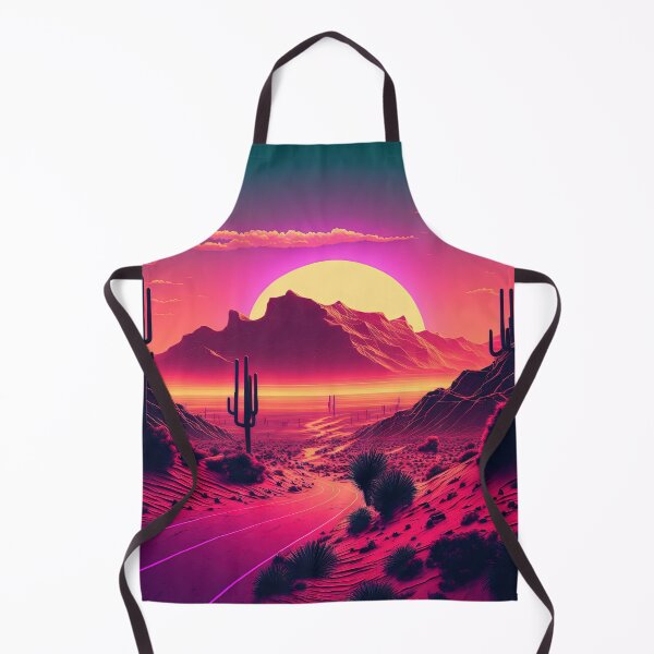 Item preview, Futurist Horizons: A Synthwave Mountain Scene designed and sold by Mullet Monkey.