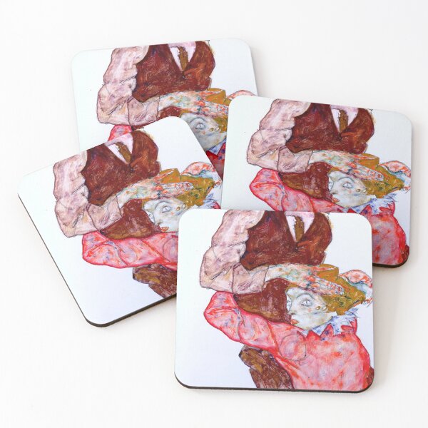 Item preview, Lovers - Egon Schiele designed and sold by SimpleJoyStyle.