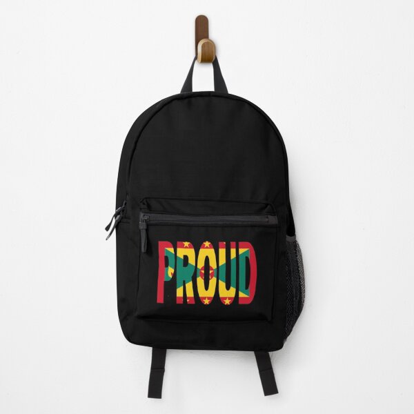 Item preview, Grenada Flag in The Words PROUD - Grenadian - Soca Mode designed and sold by Soca-Mode.