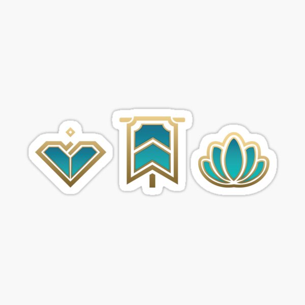 Pack d'autocollants d'honneur de League of Legends Sticker