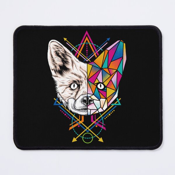 Item preview, Geometric Fox designed and sold by eggzoo.