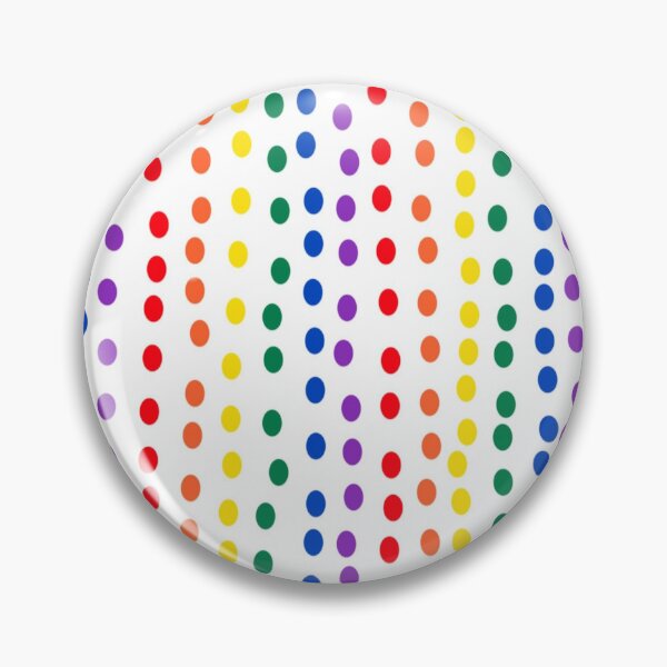 Item preview, Rainbow Dots On White designed and sold by DanielleGensler.