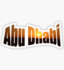 Abu Dhabi Sticker