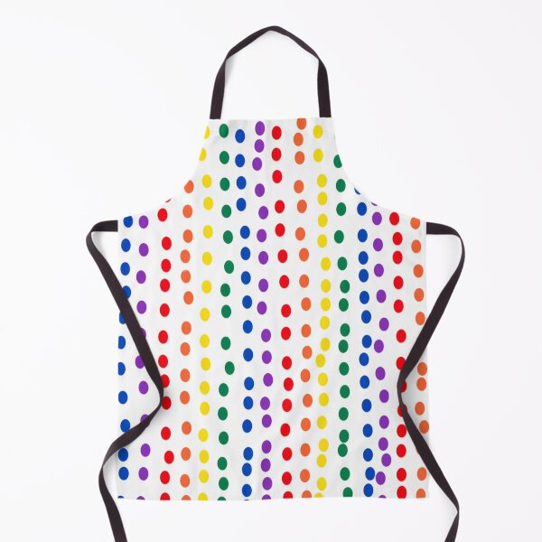 Item preview, Rainbow Dots On White designed and sold by DanielleGensler.