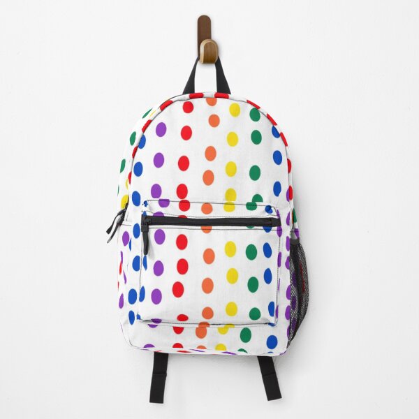 Item preview, Rainbow Dots On White designed and sold by DanielleGensler.
