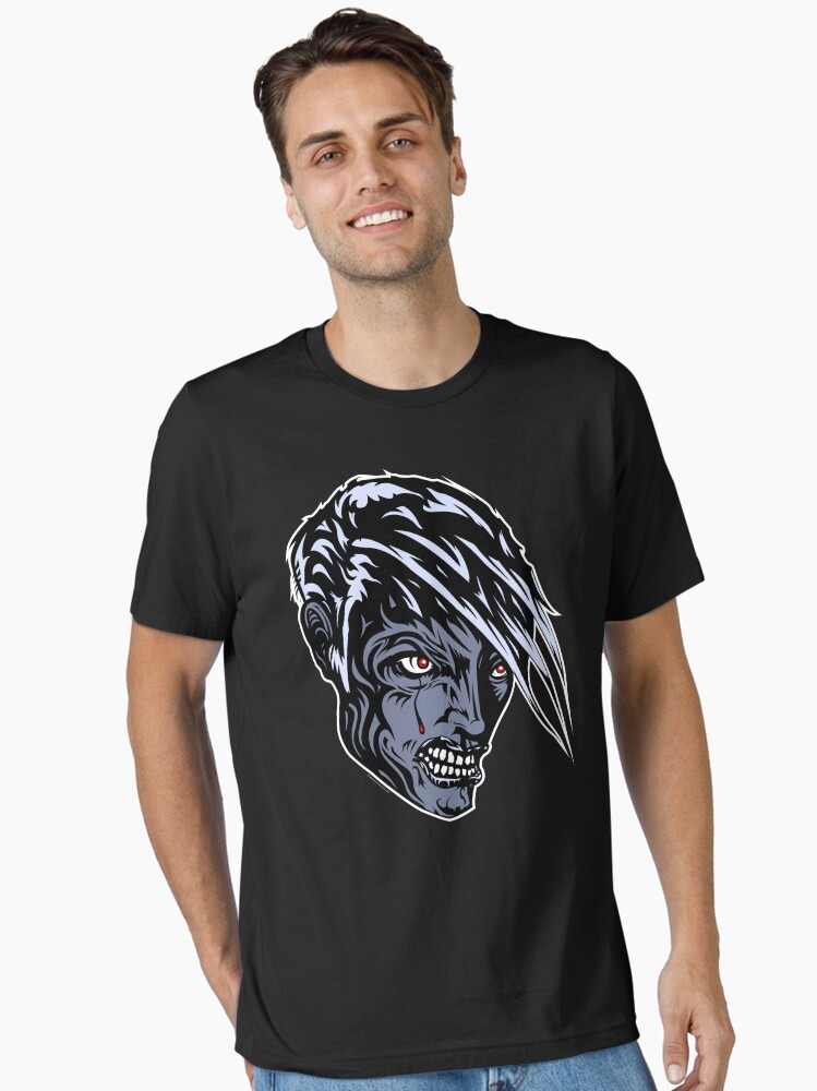 Thumbnail 1 of 7, Essential T-Shirt, unhinged - blue designed and sold by sadmachine.