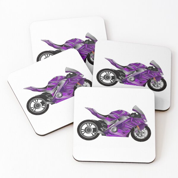 Item preview, Cute sports motorcycle cartoon  designed and sold by Misscartoon.