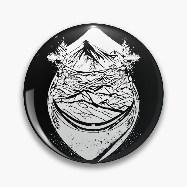 Item preview, Snowboarding/Skiing Ski Resort Style Design The Emblem designed and sold by ShredPow480.