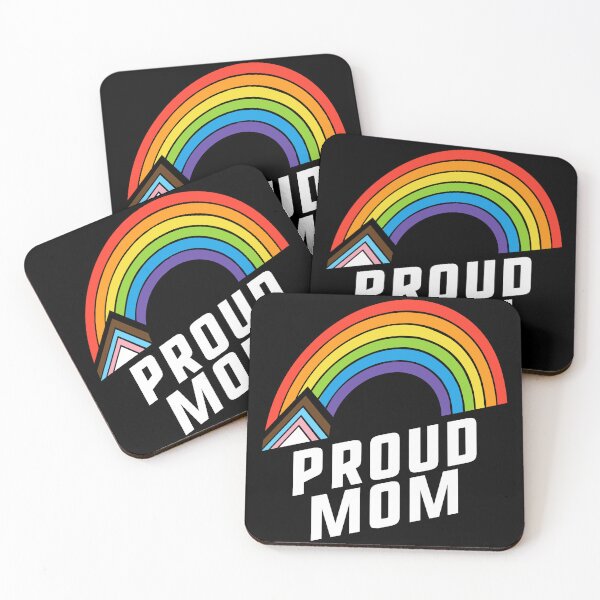 Item preview, Proud Mom With Pride Mother Gay Pride LGBT Rainbow designed and sold by QueenOfPrint.