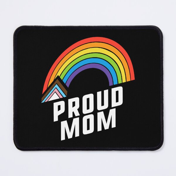 Item preview, Proud Mom With Pride Mother Gay Pride LGBT Rainbow designed and sold by QueenOfPrint.