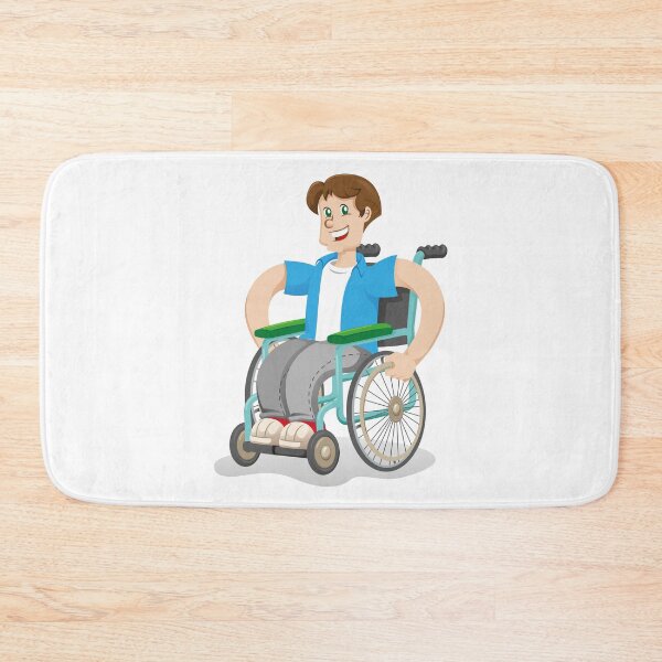 Item preview, Illustration represents a young male wheelchair user signaling ok. Ideal for educational and institutional materials designed and sold by LucianoCosmo.