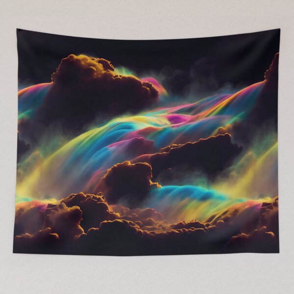 Item preview, Rainbows and Clouds designed and sold by artfullyprompt.