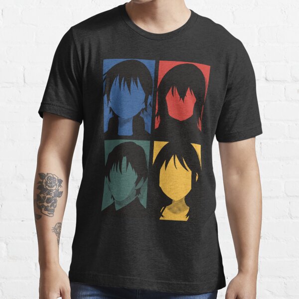 Erased anime  All main character in colorful pop art minimalist