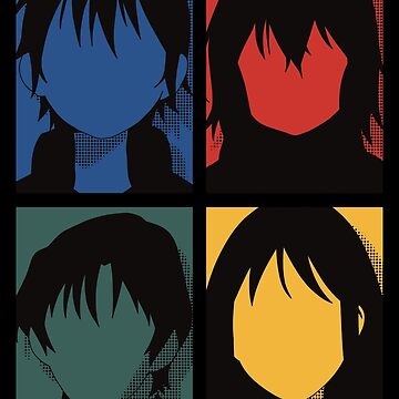 Erased Anime Characters Silhouette - Satoru Fujinuma x Kayo Hinazuki -  Animangapoi Fanart | Art Board Print