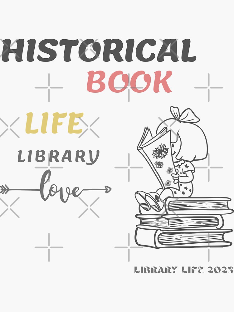 "Historical book sticker" Sticker for Sale by HilalAr Redbubble