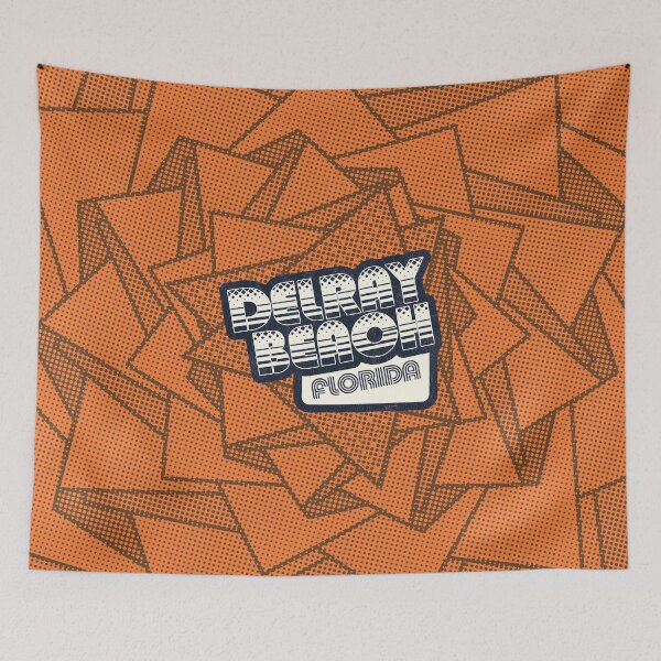 Item preview, Delray Beach, Florida | Retro Halftone designed and sold by retroready.