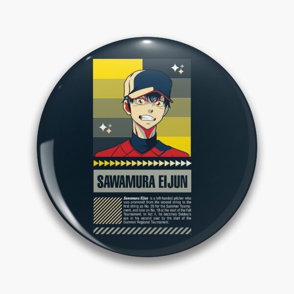 Item preview, Street Wear Ace of Diamond: Sawamura Eijun Pitcher Ace designed and sold by Viability Creative.