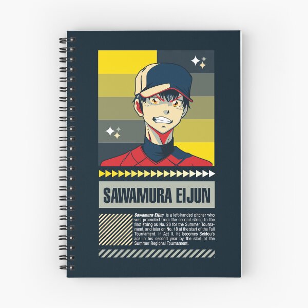 Item preview, Street Wear Ace of Diamond: Sawamura Eijun Pitcher Ace designed and sold by Viability Creative.