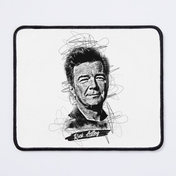 Artikelvorschau, Rick Astley Shirt, Rick Astley abstrakte Skizzenkunst entworfen und verkauft von graphic-genie.