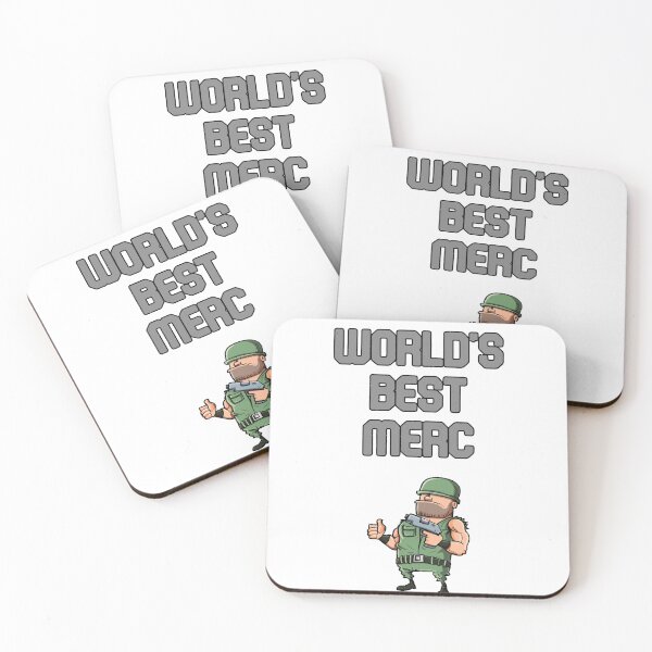 Item preview, "World's Best Merc" Merch designed and sold by StoicTesterShop.