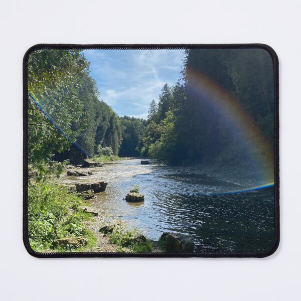 Item preview, River view with rainbow designed and sold by LWickham.