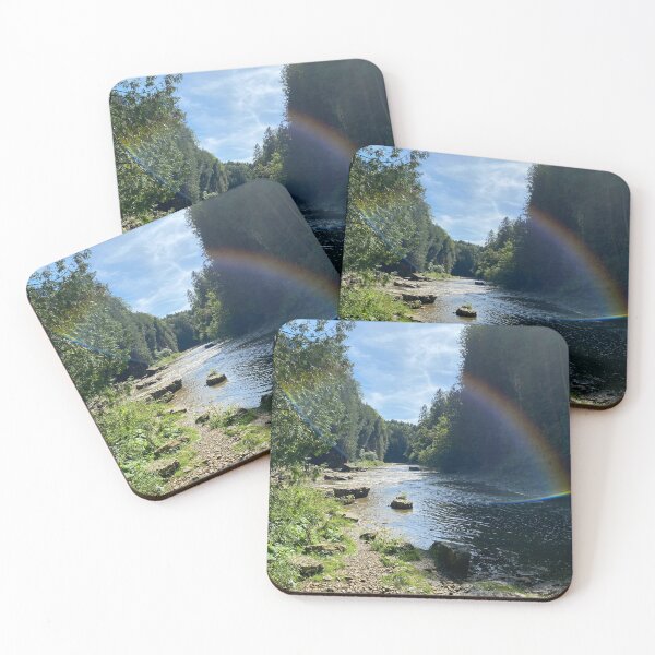Item preview, River view with rainbow designed and sold by LWickham.