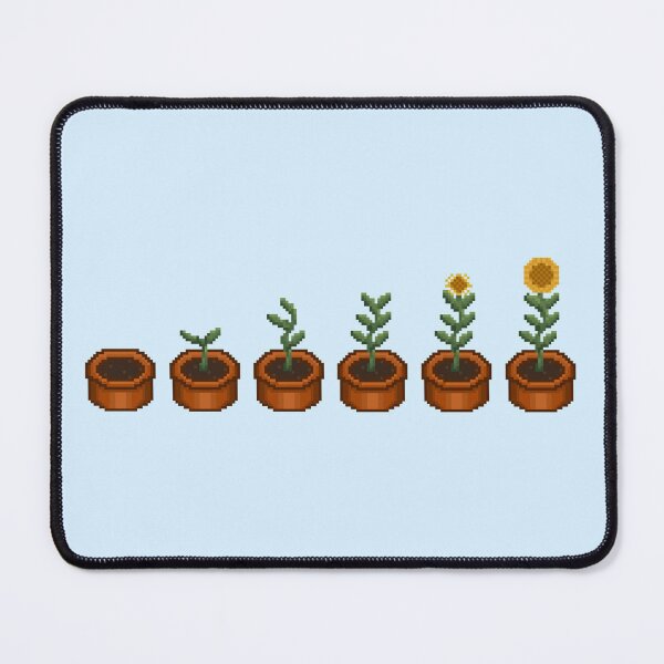 Item preview, Pixel Sunflower Growing  designed and sold by Sixmod.