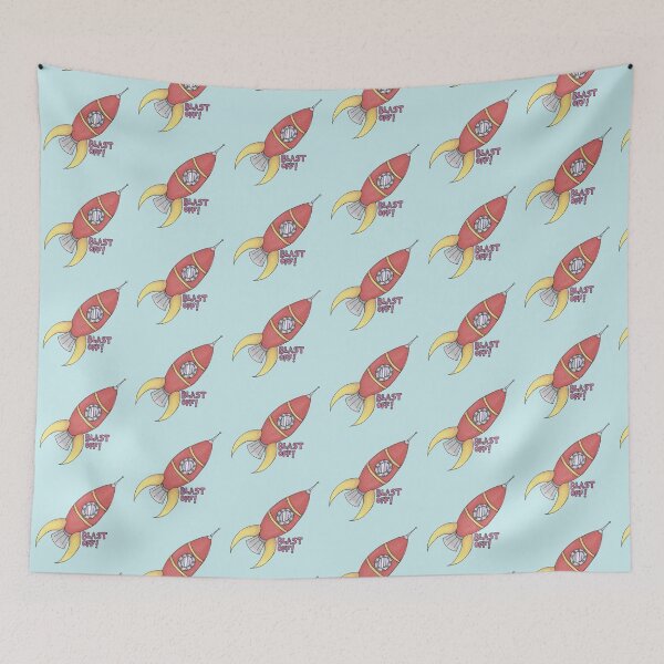 Item preview, BLAST OFF! Rocket Ship designed and sold by DILLIGAFM8.