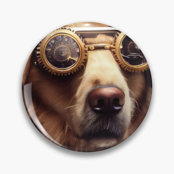 Item preview,  steampunk dog officer worker googles designed and sold by ARTeez⭐️⭐️⭐️⭐️⭐️.