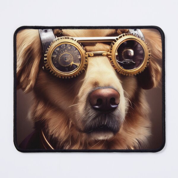 Item preview,  steampunk dog officer worker googles designed and sold by ARTeez⭐️⭐️⭐️⭐️⭐️.